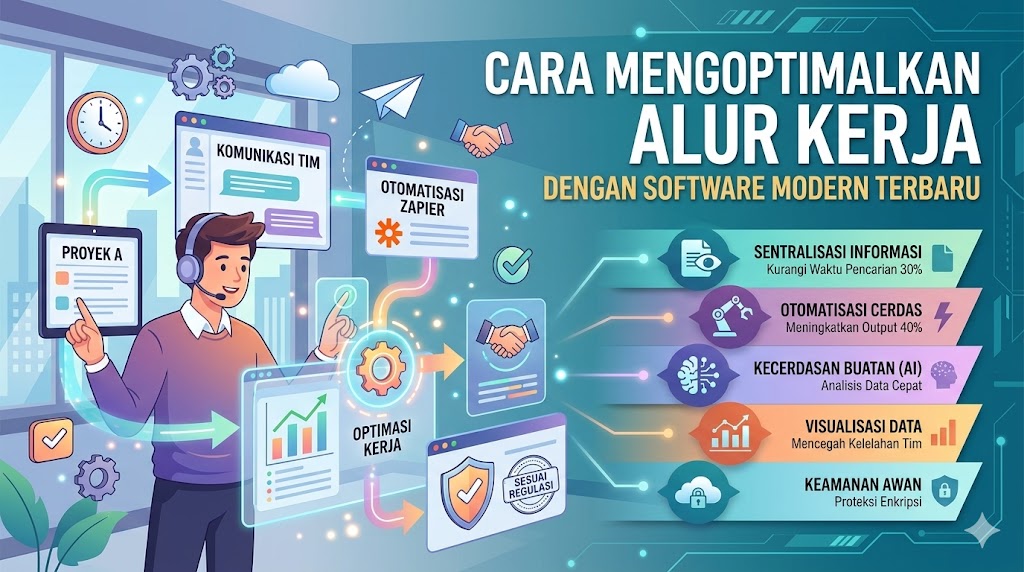 Cara Mengoptimalkan Alur Kerja dengan Software Modern Terbaru