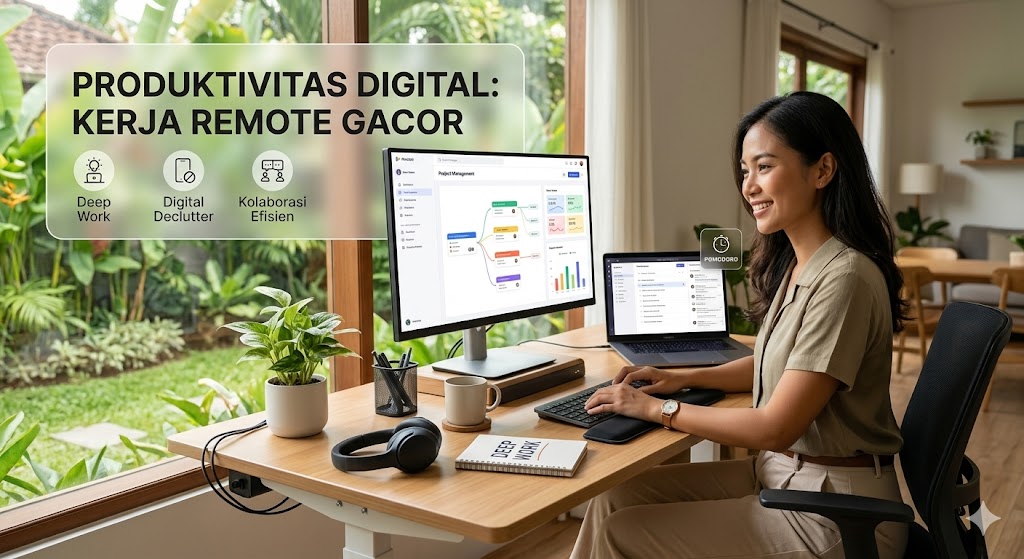 Tips Meningkatkan Produktivitas Digital untuk Pekerja Remote
