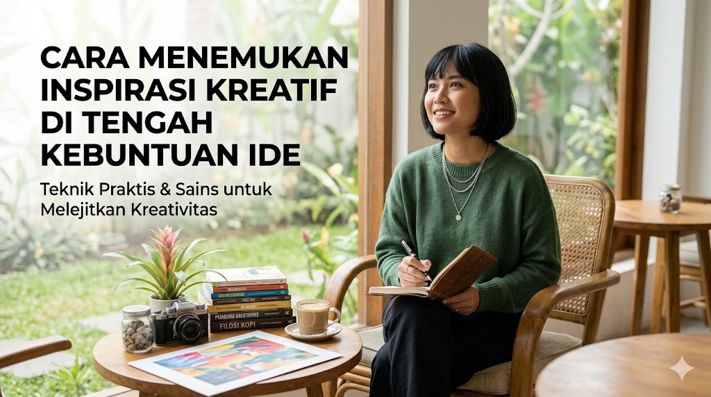 cara menemukan inspirasi kreatif di tengah kebuntuan ide
