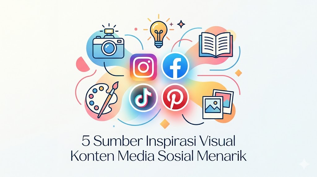 5 sumber inspirasi visual untuk konten media sosial yang menarik
