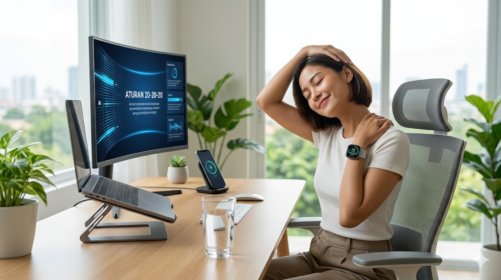 tips menjaga kesehatan berkelanjutan bagi pengguna gadget aktif